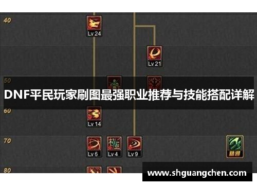 DNF平民玩家刷图最强职业推荐与技能搭配详解