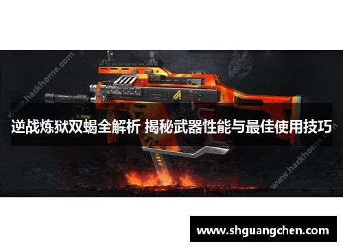 逆战炼狱双蝎全解析 揭秘武器性能与最佳使用技巧